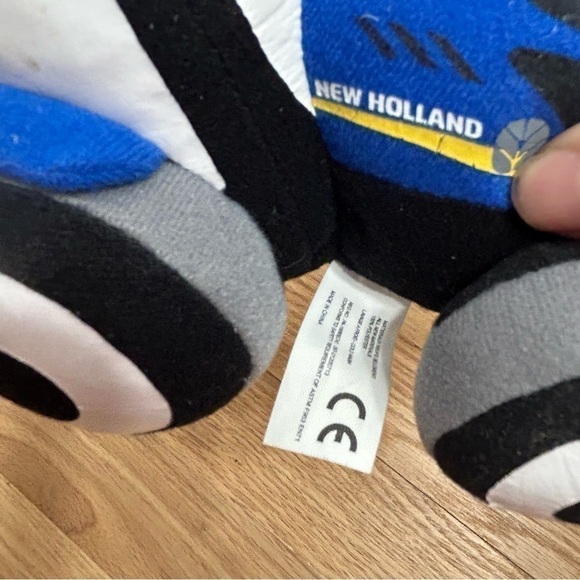 New Holland Plush Tractor Blue Stuffed Kids Toy - Picture 7 of 8